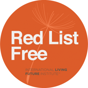 Red List Free badge